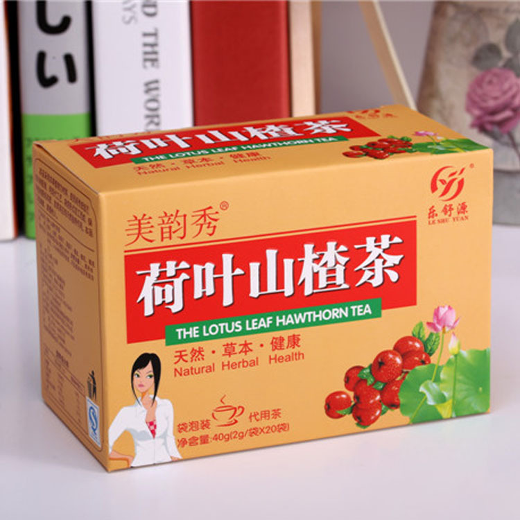 荷葉山楂茶